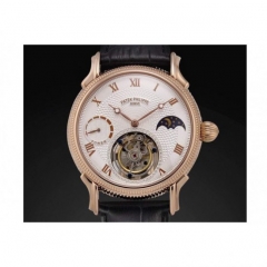 Patek Philippe Tourbillon Moonphase Power Reserve 24K Rose Gold