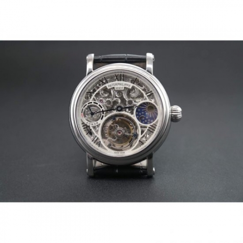 Patek Philippe Tourbillon Moonphase Power Reserve Stainless Stee