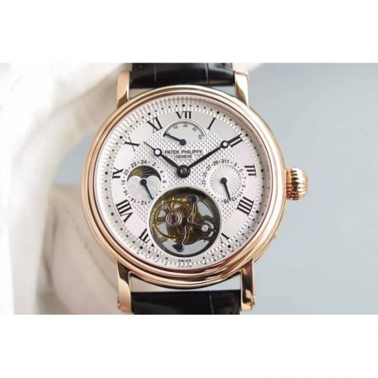 Patek Philippe Grand Complication Tourbillon Rose Gold White Dia