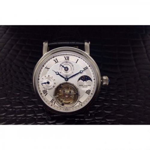 Patek Philippe Tourbillon Moonphase 24H Power Reserve Stainless