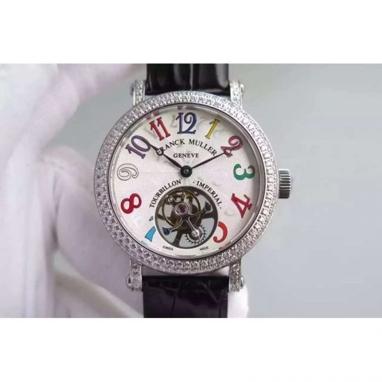 Franck Muller Color Dreams Tourbillon Imperial Stainless Steel &