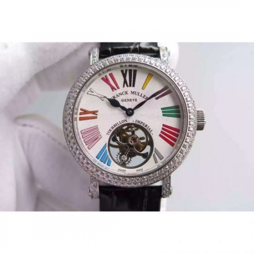 Franck Muller Color Dreams Tourbillon Imperial Stainless Steel &