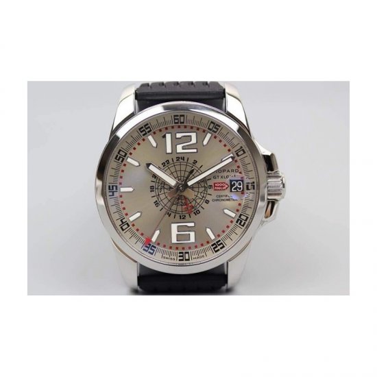 Chopard Mille Miglia GT XL GMT Stainless Steel Gray Dial Swiss 2