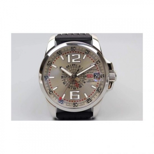 Chopard Mille Miglia GT XL GMT Stainless Steel Gray Dial Swiss 2