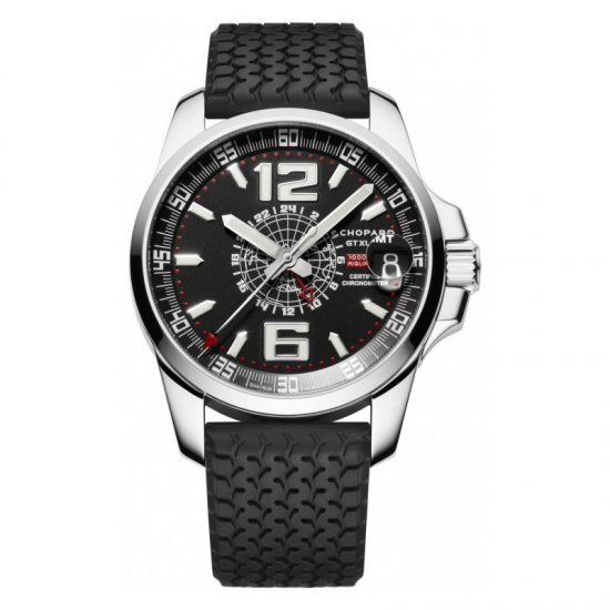 Chopard Mille Miglia GT XL GMT 168514-3001 Stainless Steel Black