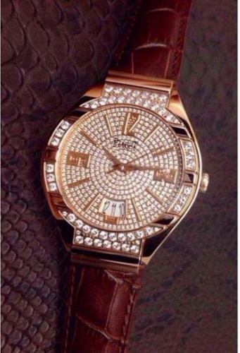 Piaget Polo Rose Gold & Diamonds Diamonds Dial Swiss 9015