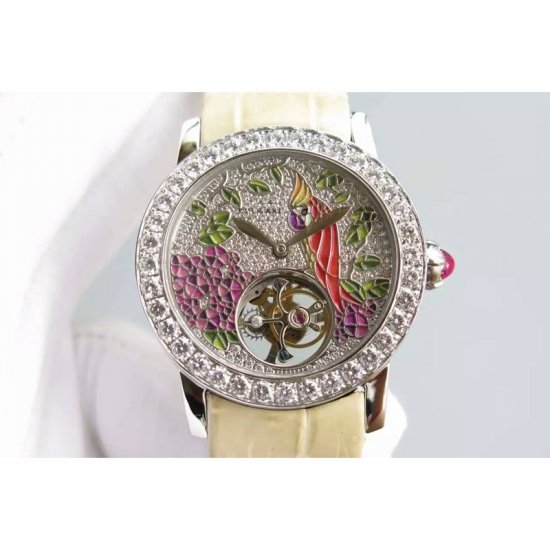 Bvlgari Il Giardino Tropicale Stainless Steel & Diamonds Par