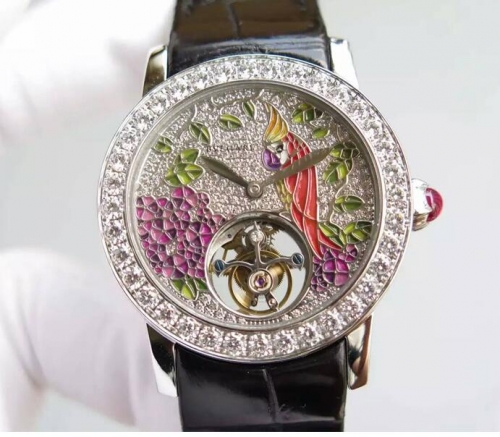 Bvlgari Il Giardino Tropicale Stainless Steel & Diamonds Par