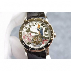 Bvlgari Il Giardino Tropicale Stainless Steel Parrot Dial Swiss