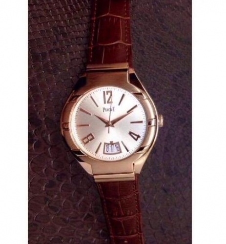 Piaget Polo Rose Gold Silver Dial Swiss 9015