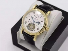 AX- [PP Patek PHILIP] automatic complex function series tourbillon this is a complex tourbillon series of the most functional one of the arch load manual multifunctional true flywheel movement features include (12 points power display +3 points GMT star d