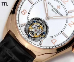 TFL (the tourbillon) vacheron constantin type automatic tourbillon of wu lu, cost-effective used to explain the tourbillon, reduce the threshold of the tourbillon, using technology to give back to the table.