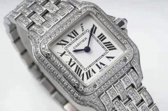 AC designed for elegant lady's extraordinary masterpiece - Cartier cheetah drill series full of ms mechanical watches