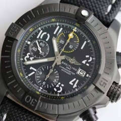 Spirit in one hundred - the avengers GF new 】 【 timing wrist watch 45 Night Mission edition (Avenger Chronograph 45 Night Mission) will be superior accuracy and strong Asia7750 movement into a lightweight case. Using solid diamond-like (DLC) coating on ti