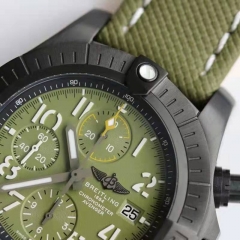 Spirit in one hundred - the avengers GF new 】 【 timing wrist watch 45 Night Mission edition (Avenger Chronograph 45 Night Mission) will be superior accuracy and strong Asia7750 movement into a lightweight case. Using solid diamond-like (DLC) coating on ti