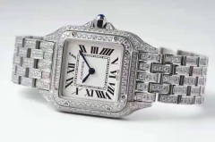 AC designed for elegant lady's extraordinary masterpiece - Cartier cheetah drill series full of ms mechanical watches