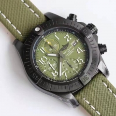 Spirit in one hundred - the avengers GF new 】 【 timing wrist watch 45 Night Mission edition (Avenger Chronograph 45 Night Mission) will be superior accuracy and strong Asia7750 movement into a lightweight case. Using solid diamond-like (DLC) coating on ti