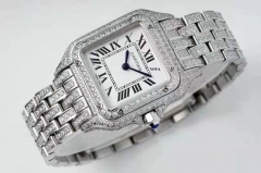 AC designed for elegant lady's extraordinary masterpiece - Cartier cheetah drill series full of ms mechanical watches