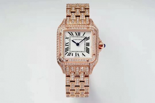 AC designed for elegant lady's extraordinary masterpiece - Cartier cheetah drill series full of ms mechanical watches