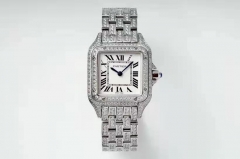 AC designed for elegant lady's extraordinary masterpiece - Cartier cheetah drill series full of ms mechanical watches