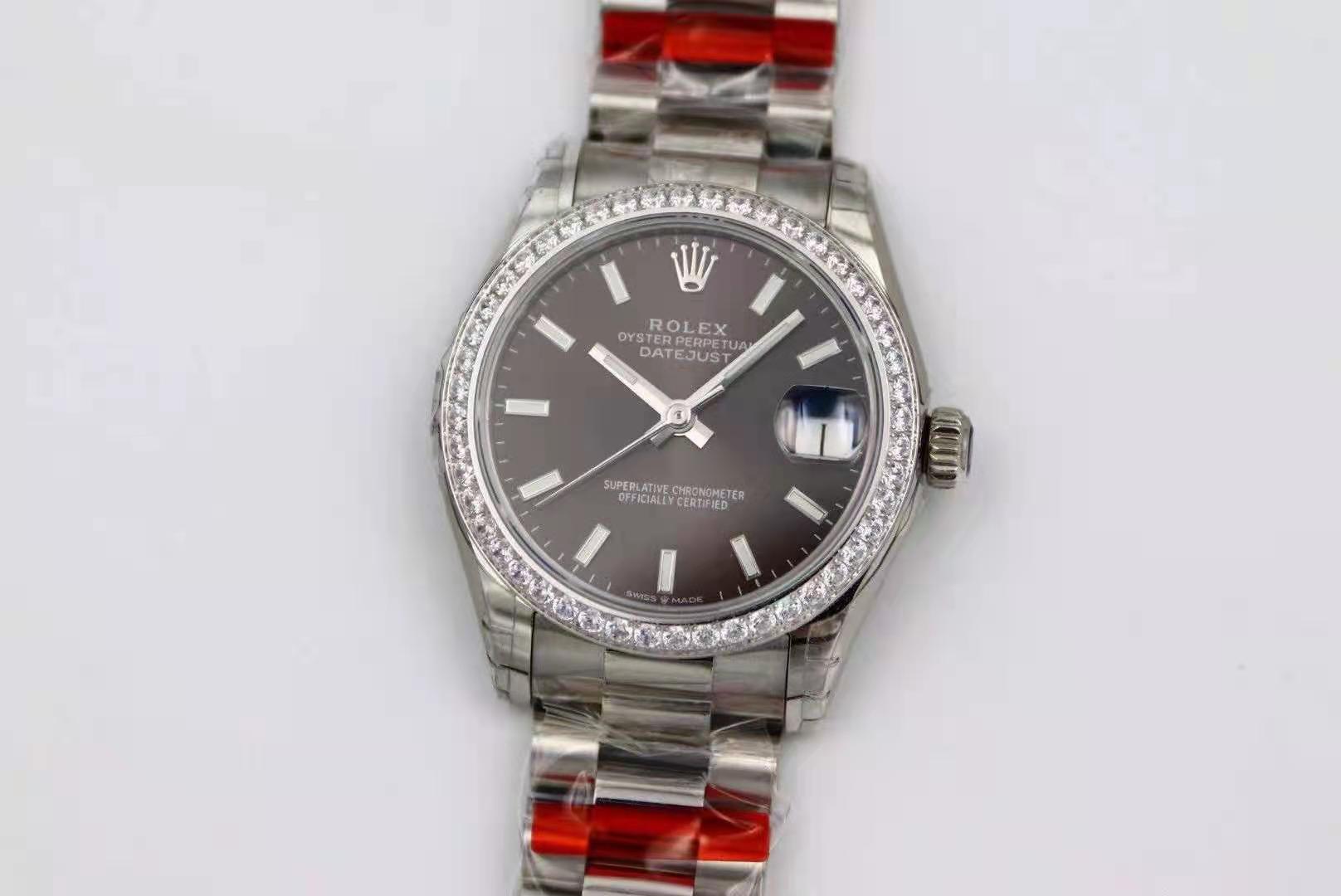 TW new rolex oyster type motion and add the new log, show and not mei long grace.