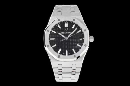 ZF audemars royal oak 15500 v2 version - shock online: eliminate excess movement deck, make it become more hollow out - steel table top achievement - strength to deduce the defending 