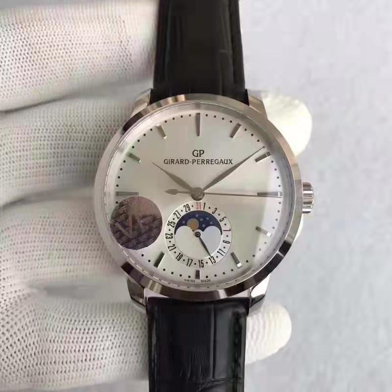 VF boutique, eyeing a 1966 series machine core stability calculation super import 9015 modified original and name girard-perregaux CAL. GP033MO movement 6 braille a stars and calendar functions are consistent with the original 41 mm in diameter