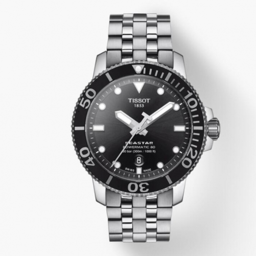 TISSOT SEASTAR 1000 POWERMATIC 80 SILICIUM T120.407.11.051.00