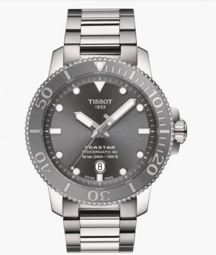 TISSOT SEASTAR 1000 POWERMATIC 80 SILICIUM T120.407.11.081.01