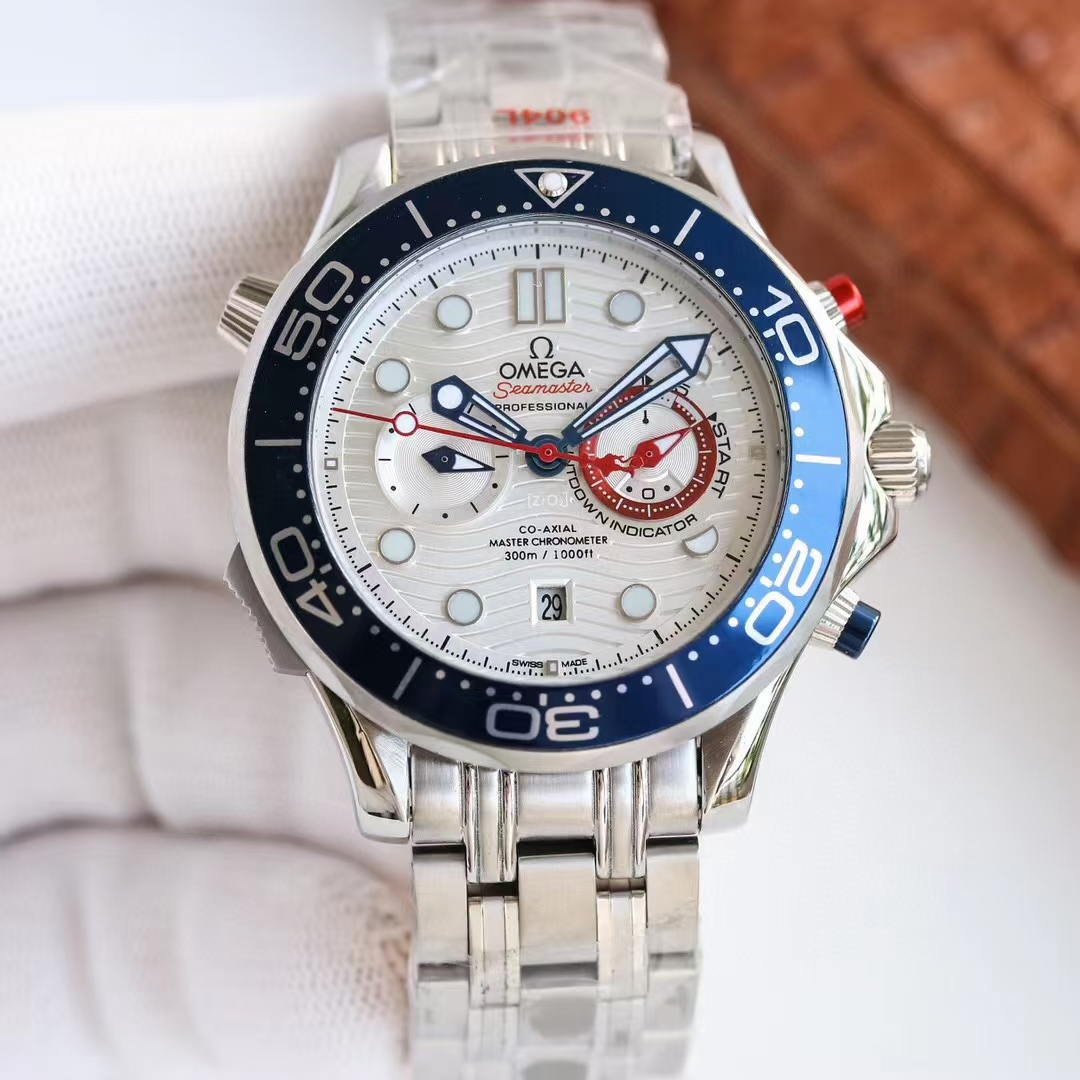 OMEGA seamaster diver 330m americas cup 44mm