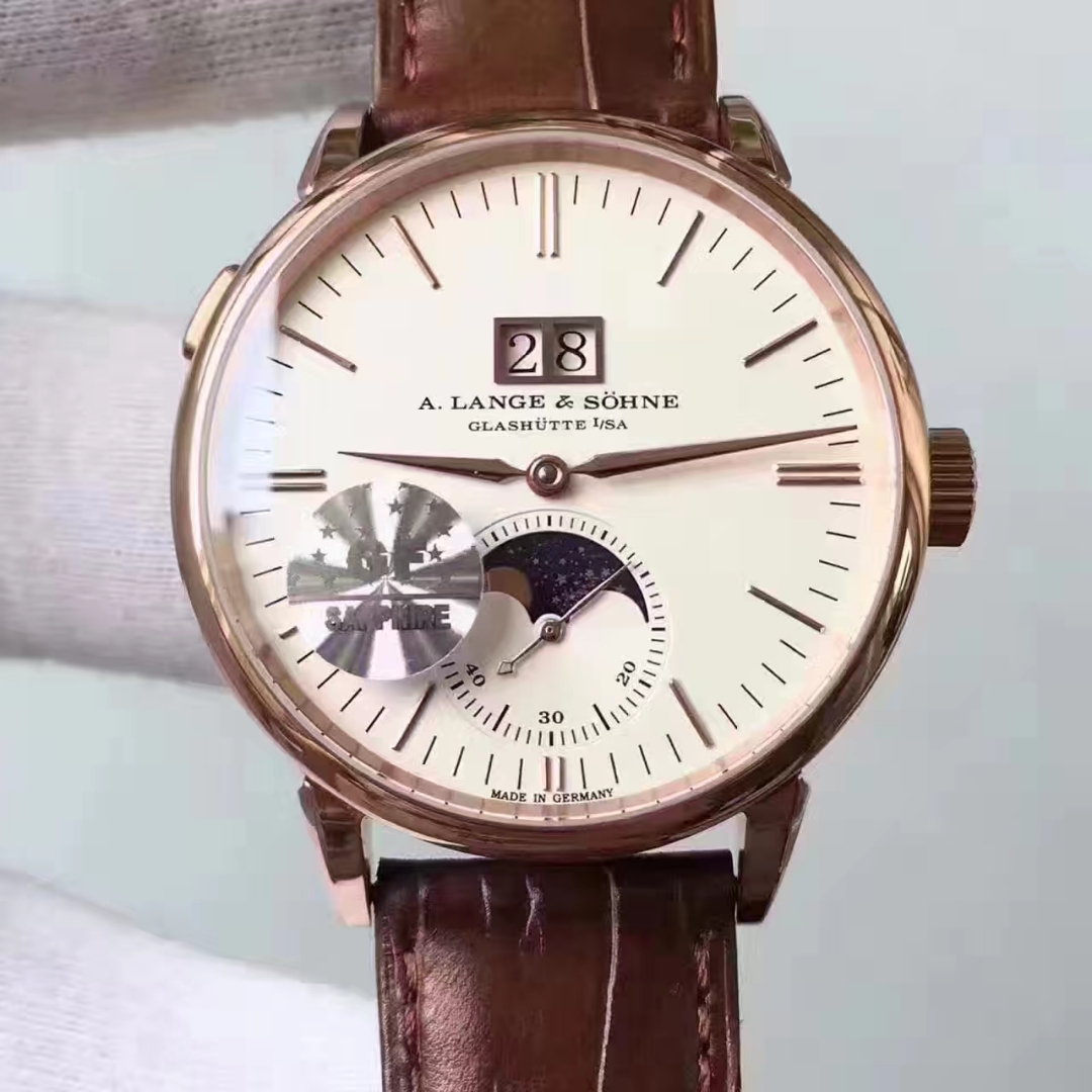 a.lange & sohne SAXONIA MOON PHASE 384.032 40mm