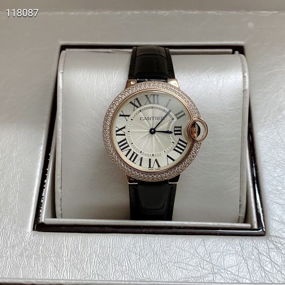 cartier wiss quartz 33mm