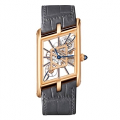 cartier TANK ASYMETRIQUE SKELETON CRWHTA0011