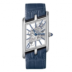 cartier TANK ASYMETRIQUE SKELETON WHTA0012