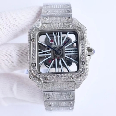 Cartier Santos diamonds