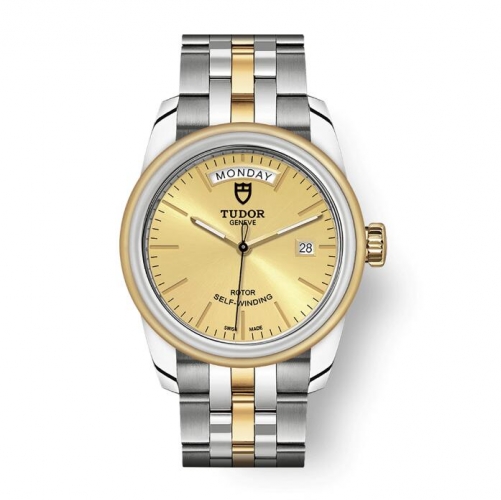 tudor Glamour Date + Day M56003-0005