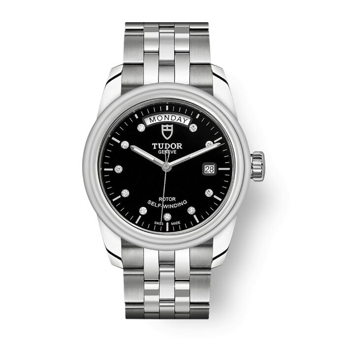 tudor Glamour Date + Day M56000-0008