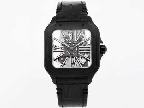 Santos De Cartier Skeleton 39.8 mm