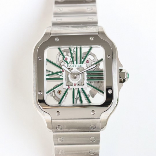 Santos De Cartier Skeleton 39.8 mm