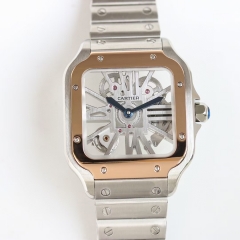 Santos De Cartier Skeleton 39.8 mm