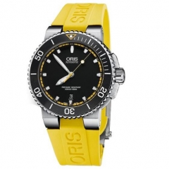 Oris Aquis Date 73376534127RS -YELLOW