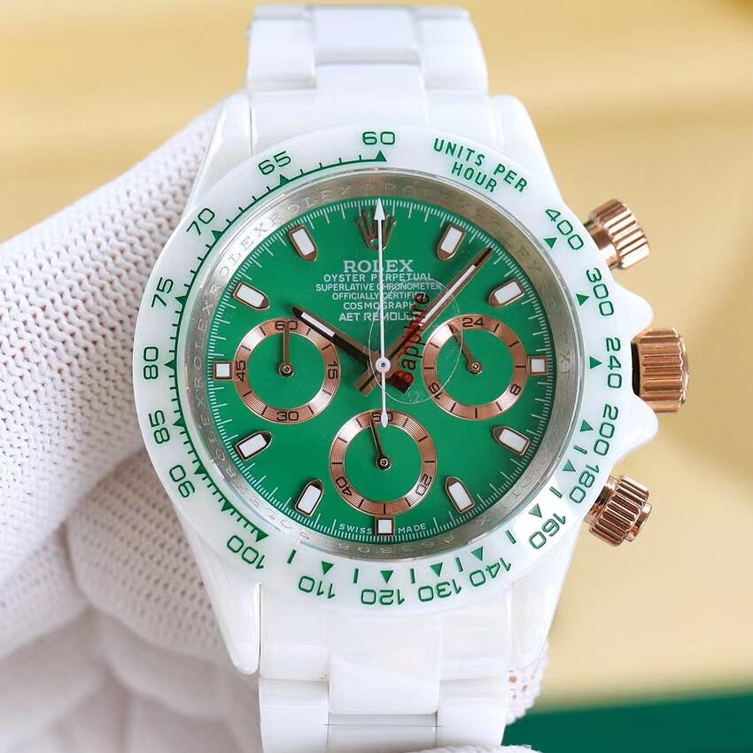 rolex ceramic daytona vk63 -40*12.2mm