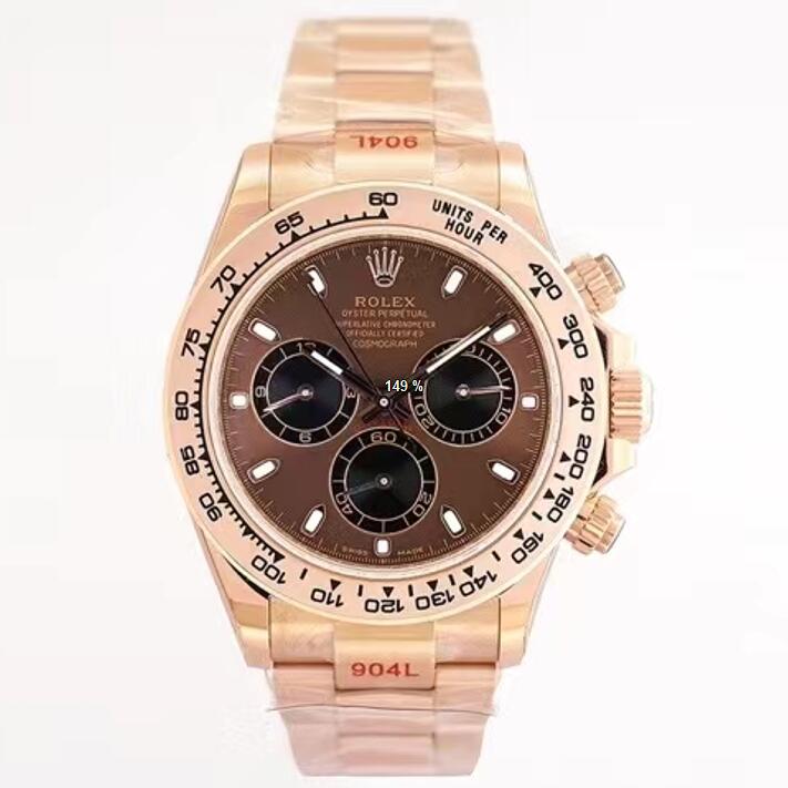 rolex a7750 daytona 40*12.4mm