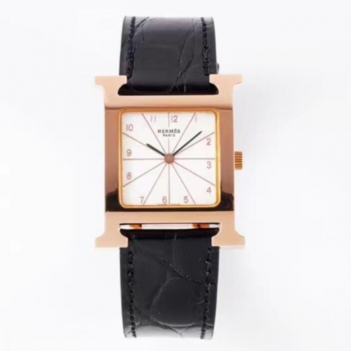 Hermes heure h philippe mouquet 26*26mm