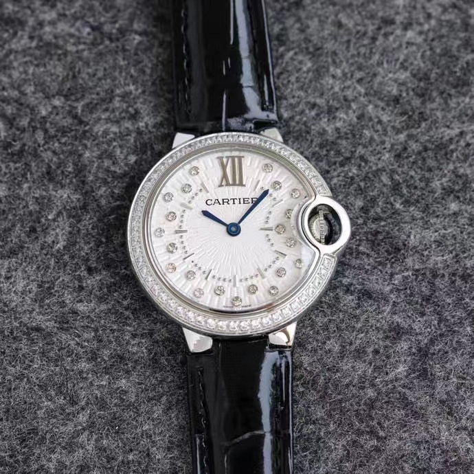 cartier quartz 33mm  36mm   42mm