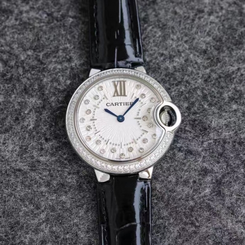 cartier quartz 33mm  36mm   42mm