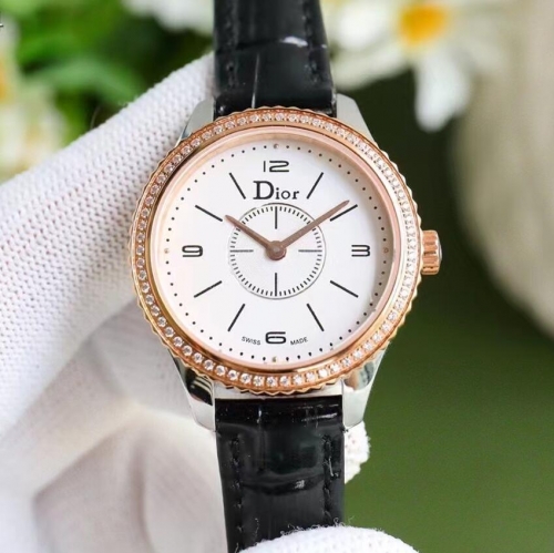 Dior VIII Montaigne Quartz Diamond -33mm