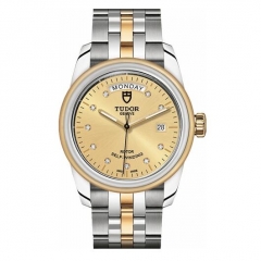 TUDOR GLAMOUR DATE+DAY M56003-0003