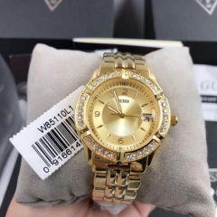 Gold-Tone Date Feature Women's Watch W85110L1