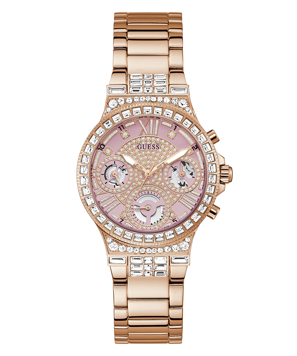 Ladies Rose Gold Tone Multi-function Watch - GW0320L6